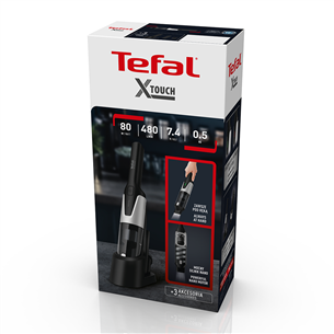 Tefal X-Touch, 80000 p/min, hall/must - Käsitolmuimeja