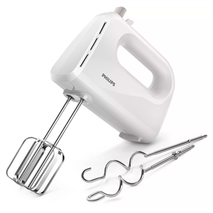 Philips 3000 Series, 300 W, white - Hand mixer