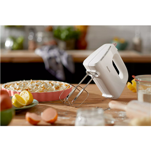 Philips 3000 Series, 300 W, white - Hand mixer