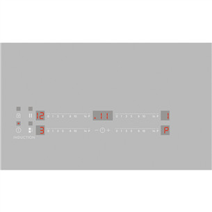 Electrolux, width 59 cm, frameless, silver - Built-in Induction Hob