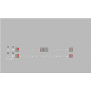 Electrolux, laius 59 cm, raamita, hõbedane - Integreeritav induktsioonpliidiplaat