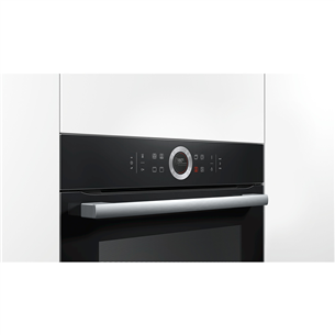 Bosch Serie 8, 71 L, black - Built-in Oven