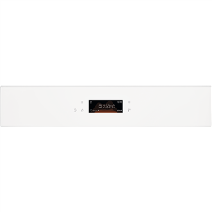 Electrolux, 72 л, пиролитическая очистка, белый/черный - Интегрируемый духовой шкаф