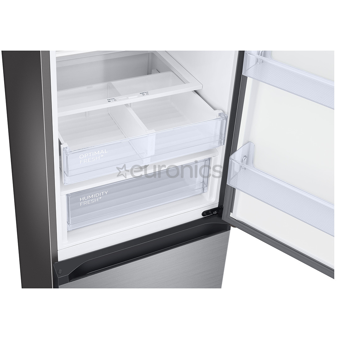 Samsung BeSpoke, 203 cm, 390 L, inox - Refrigerator