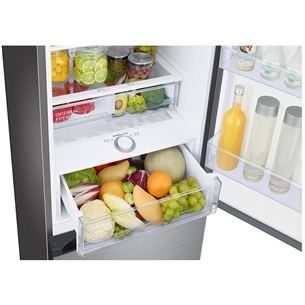 Samsung BeSpoke, 203 cm, 390 L, inox - Refrigerator