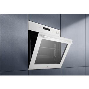 Electrolux, 70 L, valge - Integreeritav auruahi