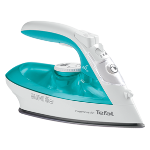 Tefal Freemove Air, 2400 Вт, бирюзовый - Беспроводной паровой утюг