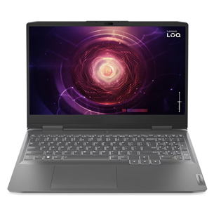 Lenovo LOQ 15APH8, 15,6'', FHD, 144 Hz, Ryzen 7, 16 GB, 1 TB, RTX 4060, SWE, storm gray - Notebook