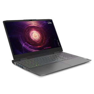 Lenovo LOQ 15APH8, 15,6'', FHD, 144 Hz, Ryzen 7, 16 GB, 1 TB, RTX 4060, SWE, tumehall - Sülearvuti