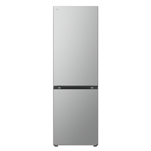 LG, NoFrost, 344 л, высота 186 см, серебристый - Холодильник GBV3100CPY.APYQEUR