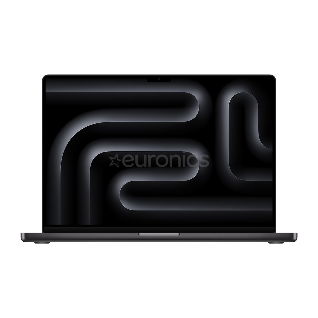 Apple MacBook Pro 16 (2023), M3 Max 14C/30C, 36 GB, 1 TB, ENG, must - Sülearvuti