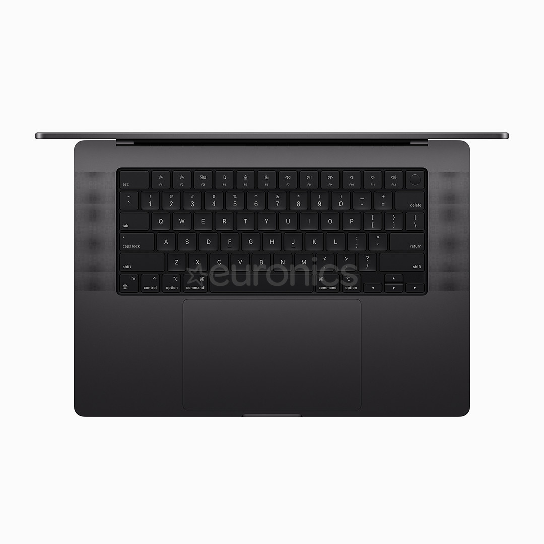 Apple MacBook Pro 16 (2023), M3 Max 14C/30C, 36 GB, 1 TB, ENG, must - Sülearvuti