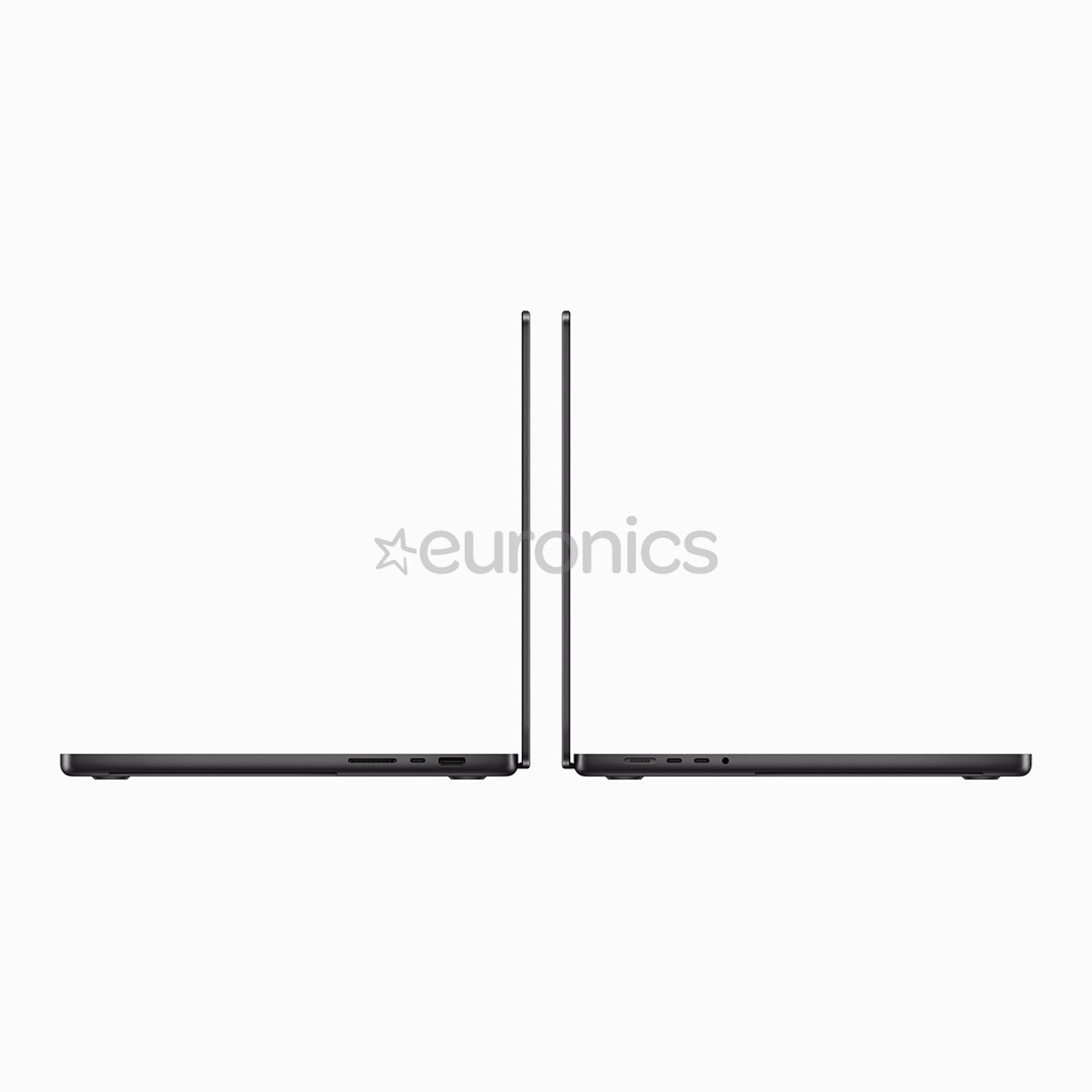 Apple MacBook Pro 16 (2023), M3 Max 14C/30C, 36 GB, 1 TB, ENG, must - Sülearvuti