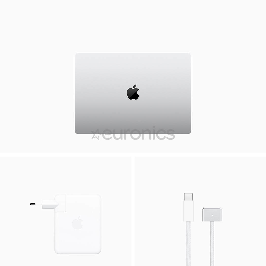 Apple MacBook Pro 16 (2023), M3 Pro 12C/18C, 18 GB, 512 GB, RUS, silver - Notebook