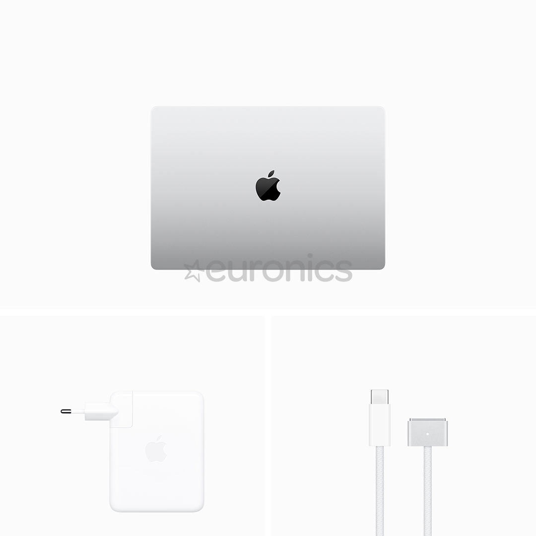 Apple MacBook Pro 16 (2023), M3 Max 16C/40C, 48 ГБ, 1 ТБ, SWE, серебристый - Ноутбук