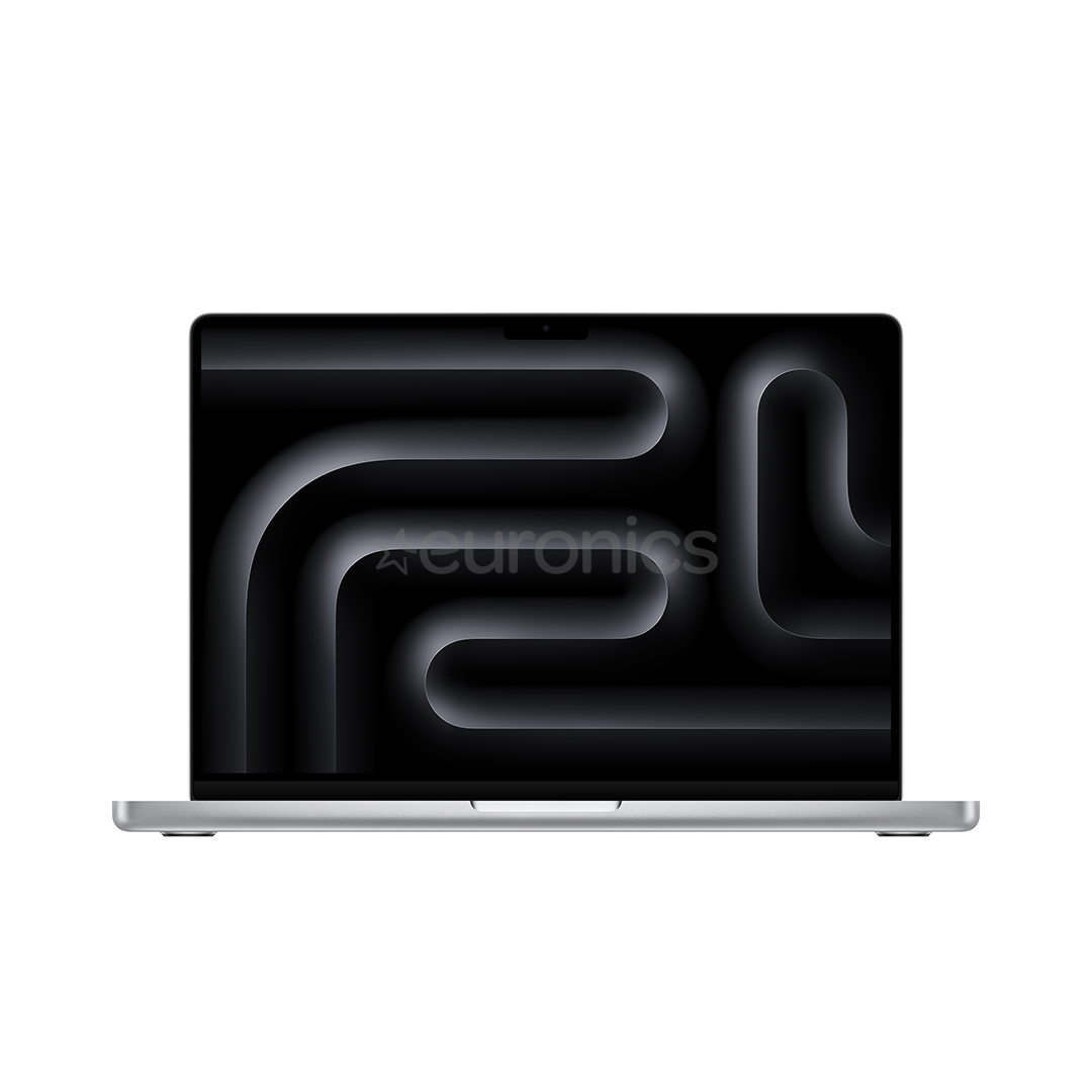 Apple MacBook Pro 14 (2023) M3, 8C/10C, 8 ГБ, 512 ГБ, ENG, серебристый - Ноутбук