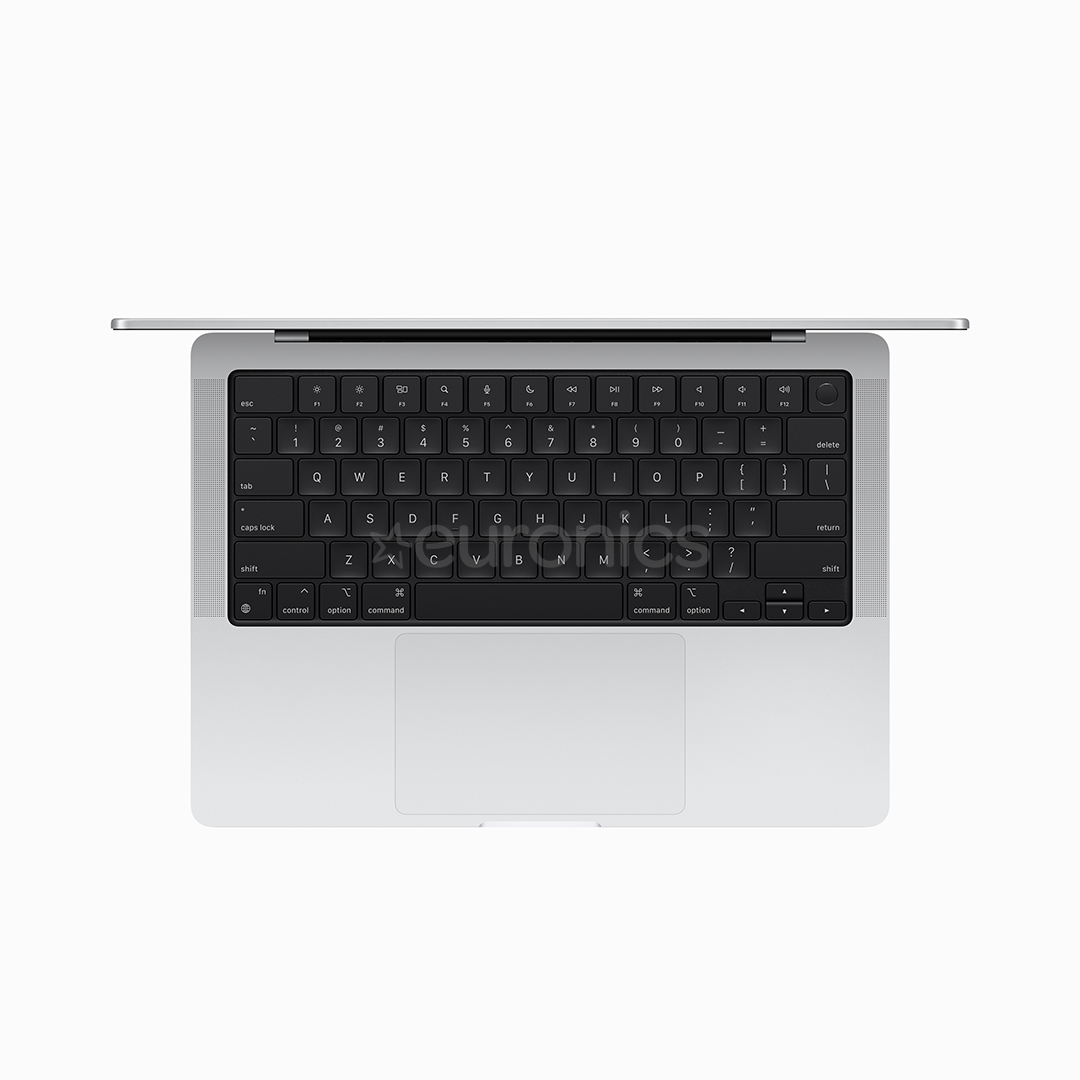 Apple MacBook Pro 14 (2023) M3, 8C/10C, 8 ГБ, 512 ГБ, ENG, серебристый - Ноутбук