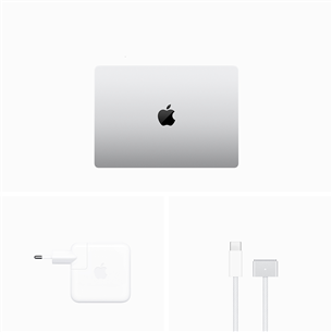 Apple MacBook Pro 14 (2023) M3, 8C/10C, 8 ГБ, 512 ГБ, ENG, серебристый - Ноутбук