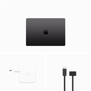 Apple MacBook Pro 14 (2023) M3 Pro, 11C/14C, 18 GB, 512 GB, RUS, must - Sülearvuti