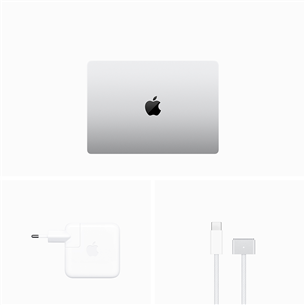 Apple MacBook Pro 14 (2023) M3 Pro, 11C/14C, 18 ГБ, 512 ГБ, SWE, серебристый - Ноутбук