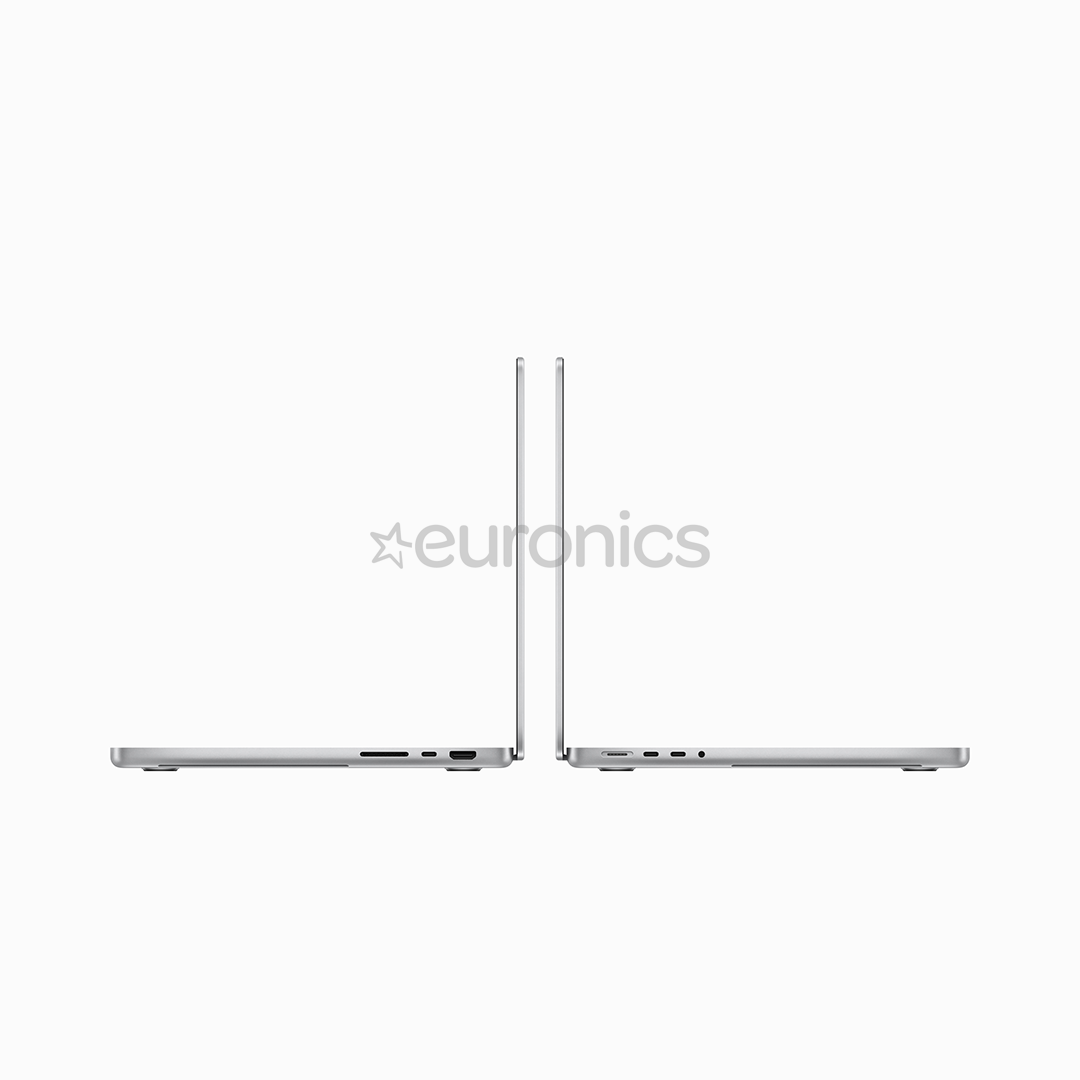 Apple MacBook Pro 14 (2023) M3 Pro, 12C/18C, 18 ГБ, 1 ТБ, RUS, серебристый - Ноутбук
