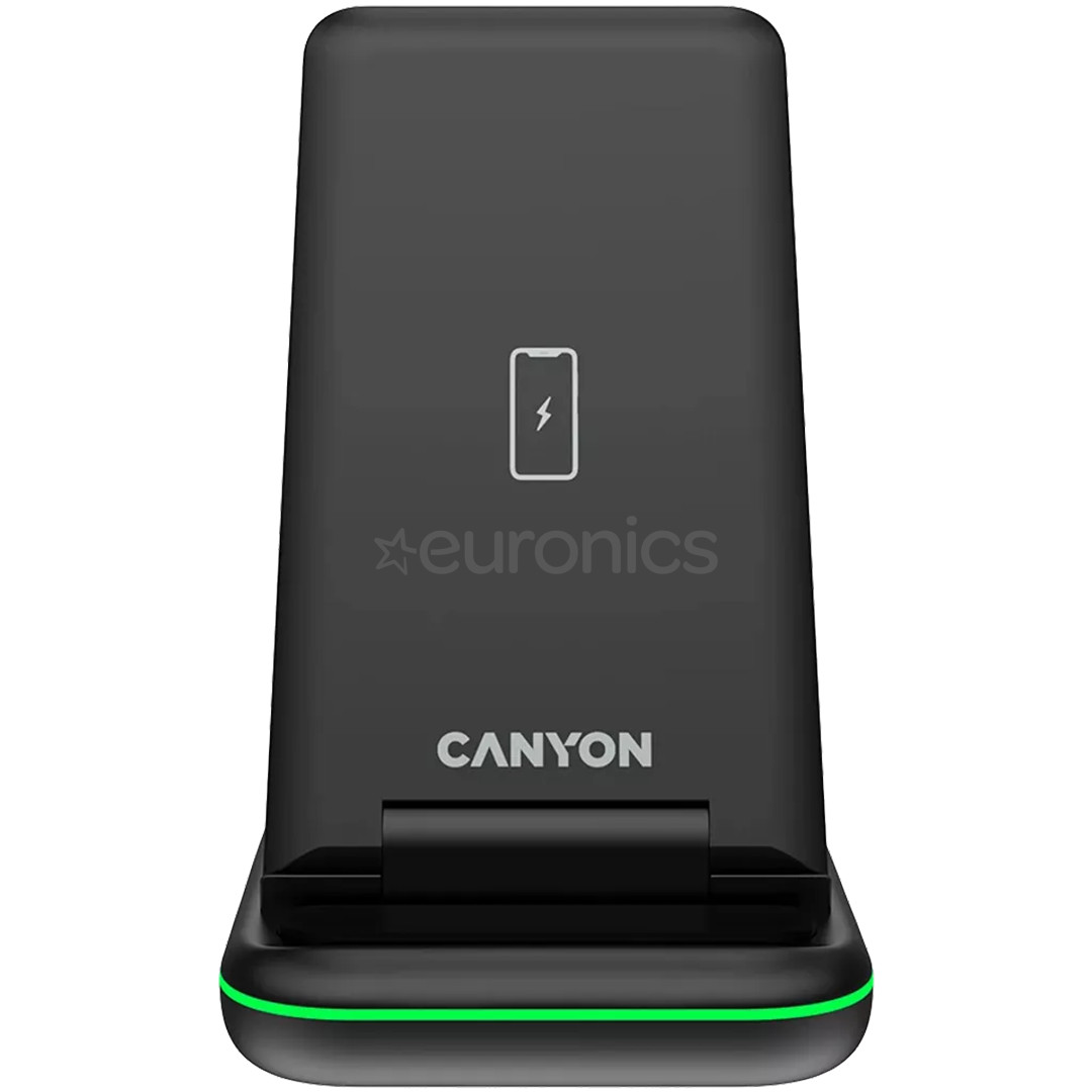 Canyon WS-304, must - Juhtmevaba laadimisdokk