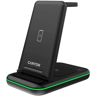 Canyon WS-304, black - Wireless Charging Dock