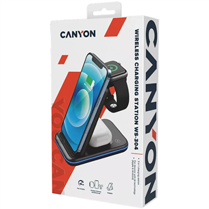 Canyon WS-304, black - Wireless Charging Dock