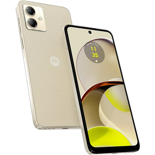 Motorola Moto G14, 128 GB, beež - Nutitelefon PAYF0002SE