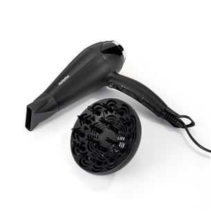 BaByliss Turbo Smooth, 2200 W, black - Hair dryer
