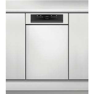 Whirlpool, 10 place settings, width 44,8 cm - Built-in dishwasher