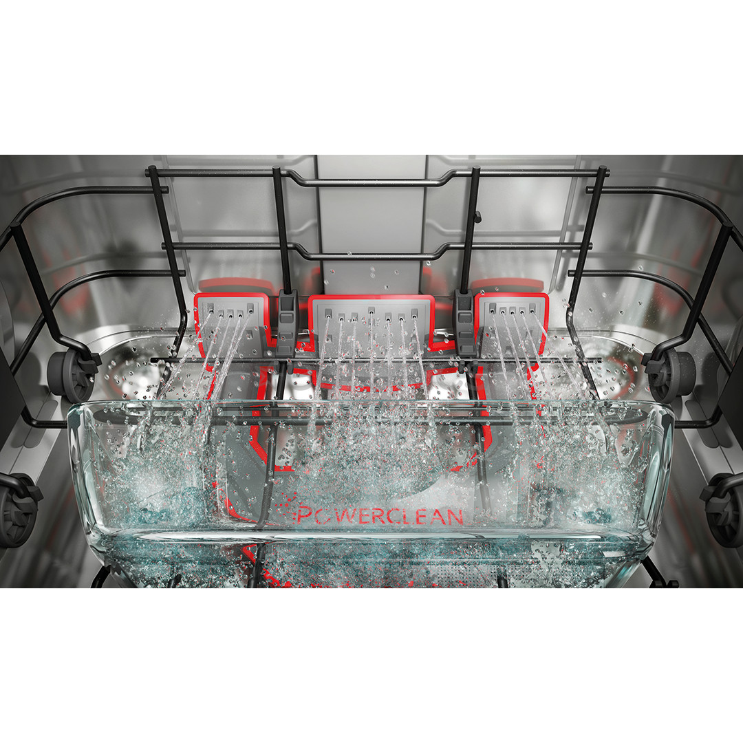 Whirlpool, 10 place settings, width 44,8 cm - Built-in dishwasher