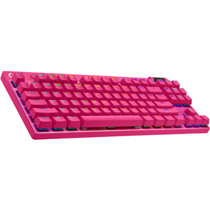 Logitech PRO X TKL, US, розовый - Беспроводная клавиатура 920-012159