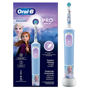 Braun Oral-B Vitality PRO Kids, Frozen - Elektriline hambahari D103FROZEN