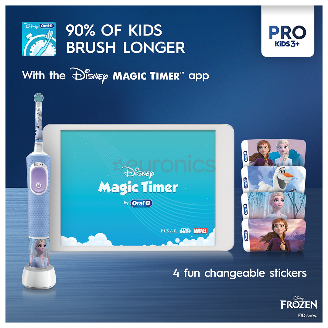 Braun Oral-B Vitality PRO Kids, Frozen - Electric toothbrush