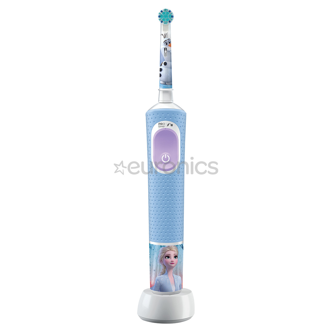 Braun Oral-B Vitality PRO Kids, Frozen - Электрическая зубная щетка + дорожный футляр