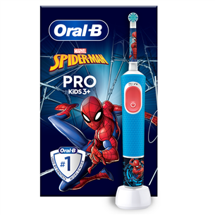 Braun Oral-B Vitality PRO Kids, Spiderman - Electric toothbrush