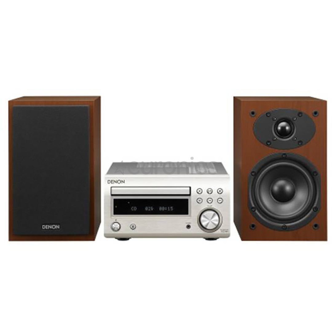 Denon M41 Ressiiver, SC-M41 Kõlarid, hõbe/pruun - Muusikakeskus