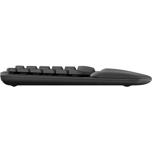 Logitech Wave Keys, SWE, must - Juhtmevaba klaviatuur