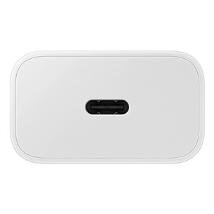 Samsung, USB-C, 25 W, valge - Vooluadapter