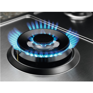 Electrolux, width 60 cm, stainless steel - Built-in gas hob