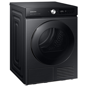 Samsung BeSpoke AI, 9 kg, depth 60 cm, black - Clothes Dryer