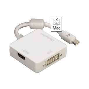 Адаптер MiniDP -- DVI -- HDMI Hama