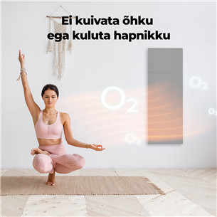 Aeno, 700+ W, grey - Premium Eco Smart heater