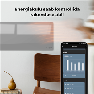 Aeno, 700+ Вт, серый - Обогреватель Premium Eco Smart