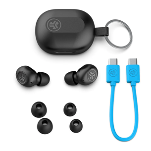 JLab JBuds Mini, must - Täisjuhtmevabad kõrvaklapid