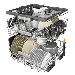 Whirlpool, 15 nõudekomplekti, laius 60 cm, valge - Eraldiseisev nõudepesumasin