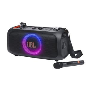 JBL Partybox On-the-Go Essential, must - Peokõlar JBLPBOTGESEU