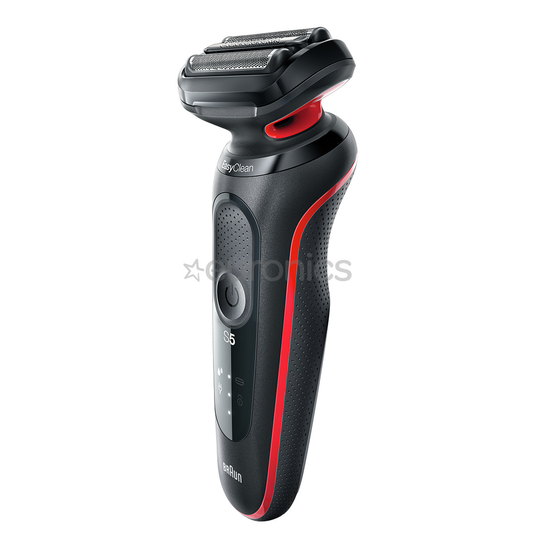 Braun Series 5, Wet & Dry, black/red - Shaver