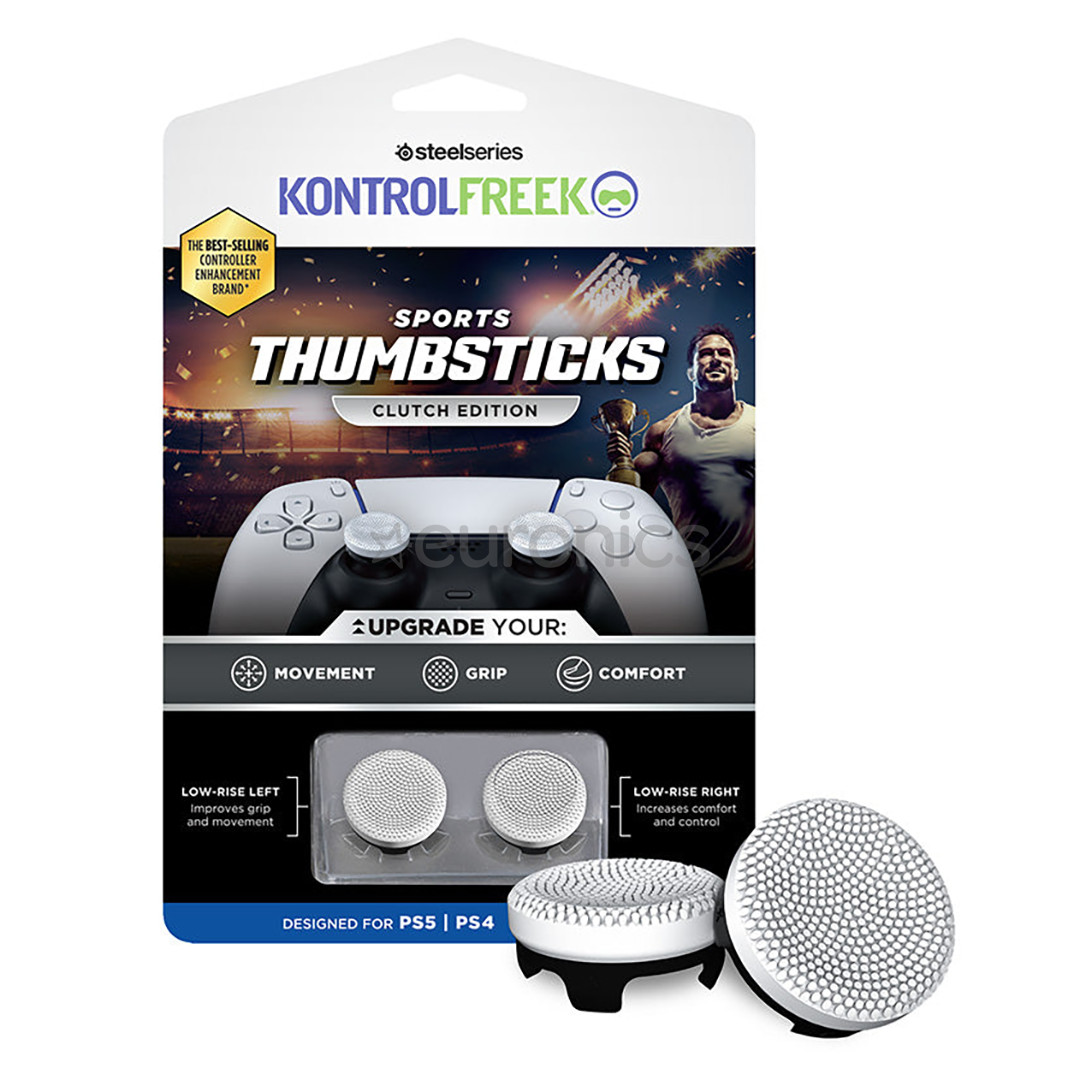KontrolFreek Clutch, PS4, PS5, 2 шт. - Накладки на стики